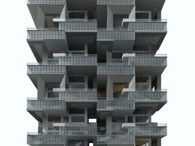 60 Office Buildings Collection 3D model