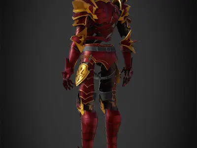 Solo Leveling Igris Armor for Cosplay 3D print model