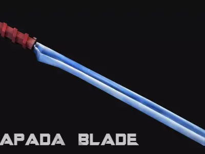 Espada Blade Low-poly 3D model