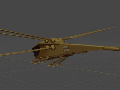ORNITHOPTER from DUNE 3D print model