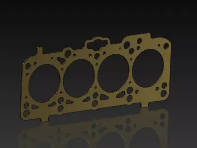 VW ALH-AHF TDI Head Gasket 3D model