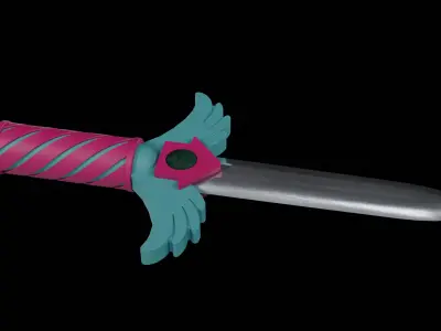 Squid Game Knife Season 3 3D model