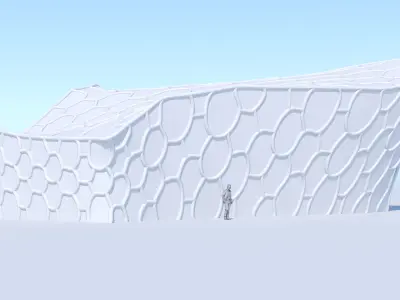 Small Future Building 3D model