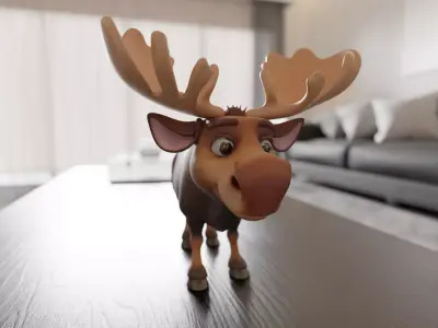 moose 3D print model