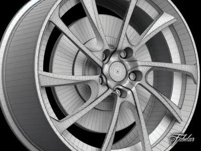 ABT rim 3D model