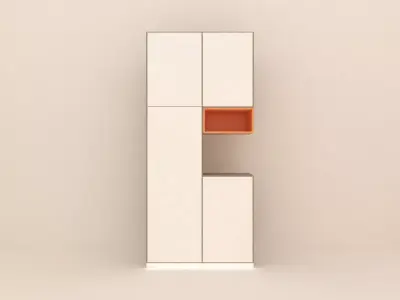 shoe cabinet Free 3D model purchase