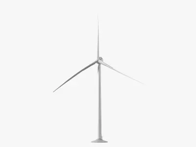 Large Wind Turbine 3D model