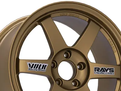 Volk RAYS TE37 Original 3D model