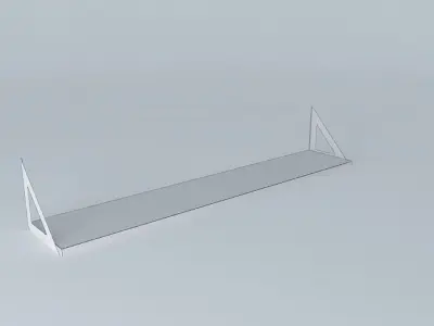 shelve 3D model shelf Free 3D model