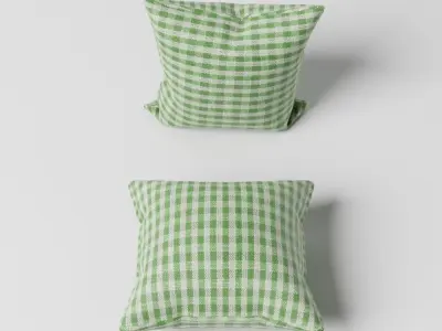 6 Pillows Pack Free 3D model