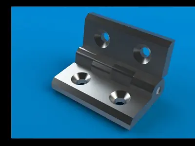 270 Degree Hinges 3D model