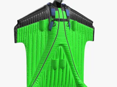Wingsuit Game Ready PBR 3D model