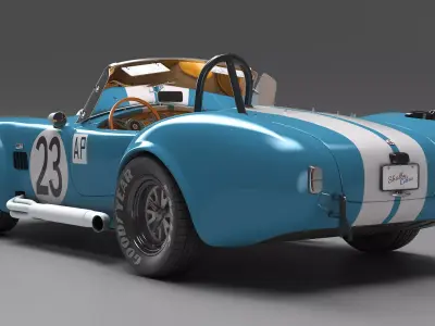 AC Shelby Cobra 1965 3D model