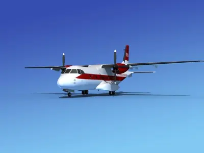 Casa CN-235 Richards Aviation 3D model