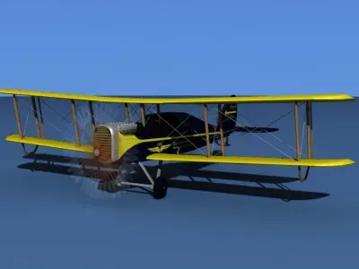 Airco DH-4 Charleston Air 3D model