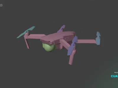CUAS Drone Free 3D model