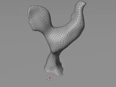 COCK animal Free 3D model