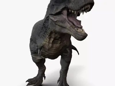 Tarbosaurus Sculpt Model 3D model