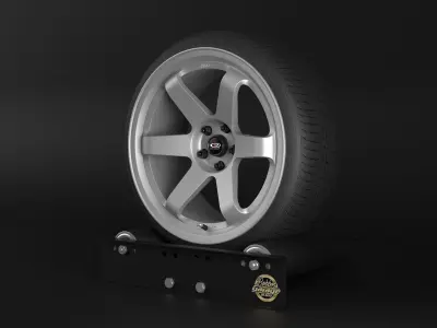 ROTA GRID R Low-poly 3D model