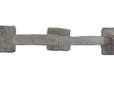 Korean Traditional Floor Stone 3D model