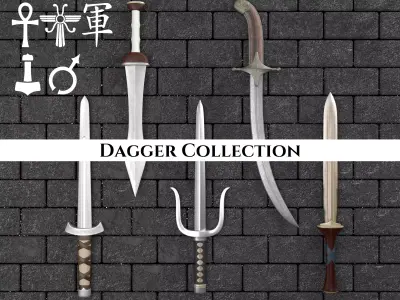 Ancient Collection Weapons Daggers 