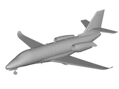 Cessna Citation Latitude 3D model