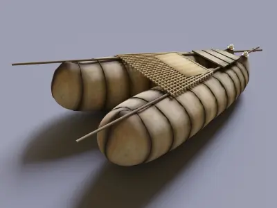 Peruvian Boats 3D model