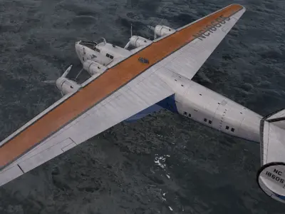 Boeing B-314 Clipper - C-98 3D model