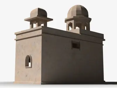 Arab x19 Low-poly 3D model