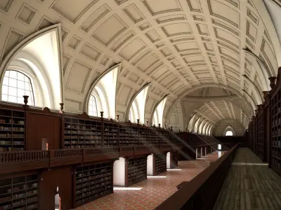 Old Library I 3D model