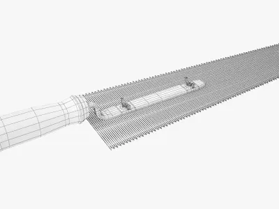 Undercut Saw 3D Model 3D model