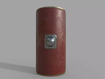 Roman Scutum Shield 3D model