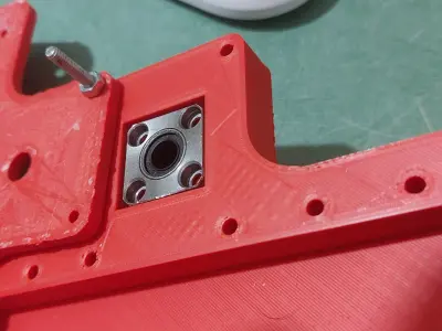 holder for shaft 8mm on glass 10mm Free 3D model