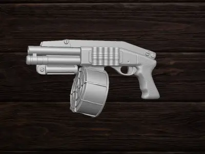 Super Shorty V2 3D printable files for Action Figures 3D print model