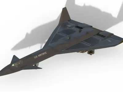 SR-75 Penetrator 3D model