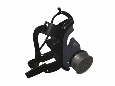 Gas Mask 05 3D model
