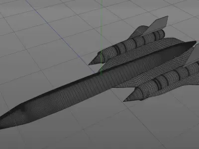 SR-71 Free 3D model