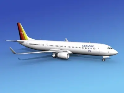 Boeing 737-900ER Air Pacific 3D model
