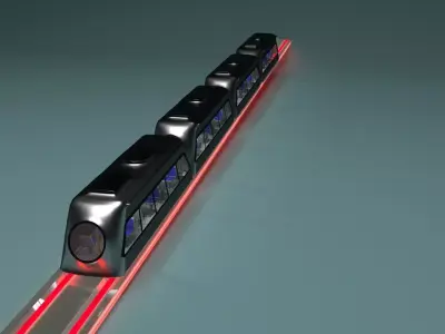 new generation low-column metro 3D model