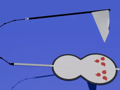 Espada De Madara Uchiha 3D model