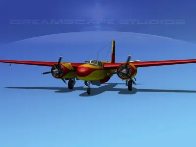 Douglas Connair 322 V05 3D model