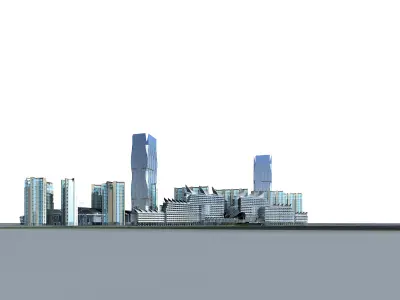 Office Building Collection 60 items 3D model