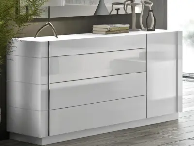 Mcintire Drawer Dresser Free 3D model