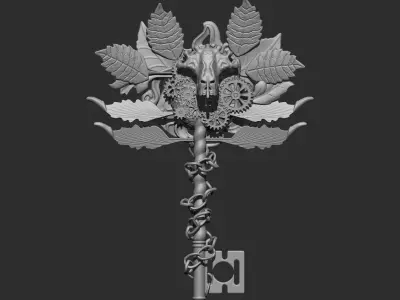 autum key 3D print model purchase