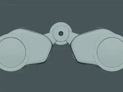 Binocular binoculars 3D model