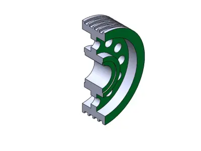 Pulley Belt 3D model
