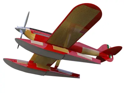Macchi MC72 3D model