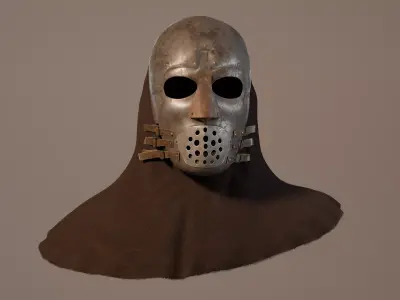Warden Mask 3D model