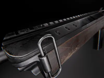 AAA MINI 14 Game Ready PBR Low-poly 3D model