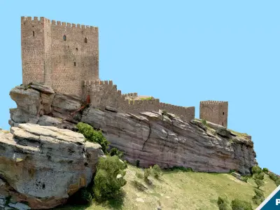 Game of Thrones Tower of Joy Castle - High Poly 3D model